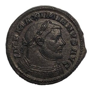 Maximianus Herculius – Follis – Genius