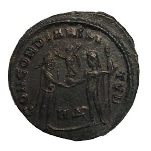 Diocletian – Antoninianus – Victory on globe