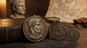 Home 21 The Constantine Coin Family Father Sons and a Christian Empire 400